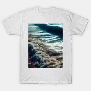 Ocean vibes waves pattern T-Shirt